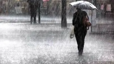 بارش باران تا چهارشنبه در نقاط مختلف کشور