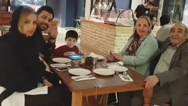 تصاویری از خانواده زنده‌یاد ایرج در مراسم تشییع/ویدیو 