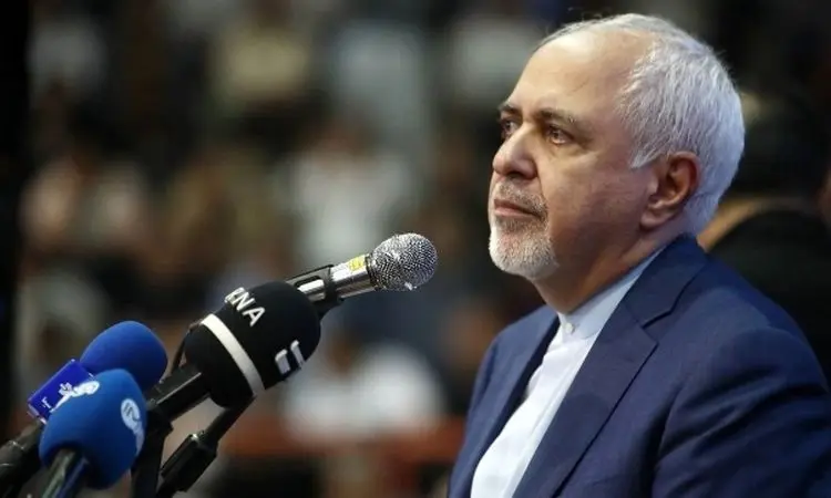 لحظه درگیری ظریف با دبیرکل شورای همکاری خلیج فارس + فیلم