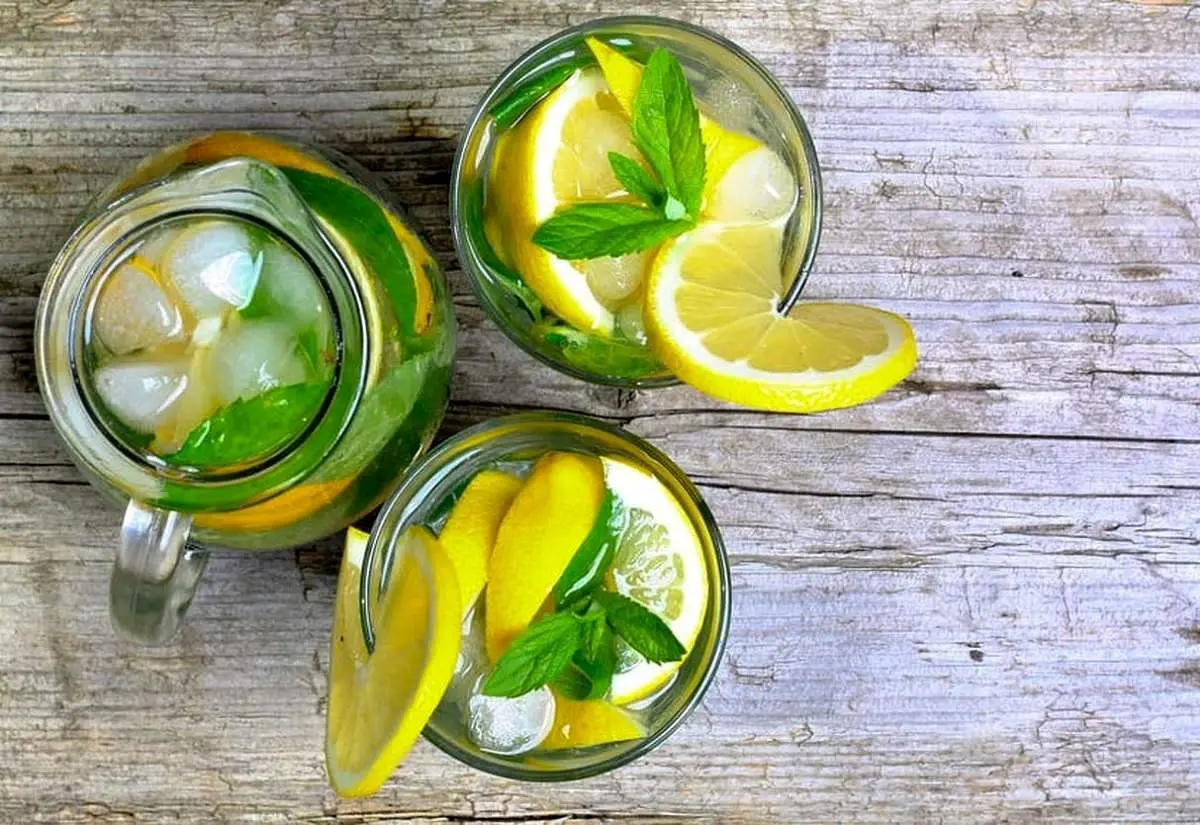طرز تهیه لیموناد سبز