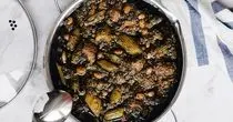 طرز تهیه خورش کرفس با لوبیا قرمز