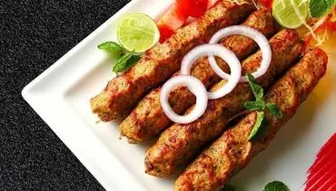 طرز تهیه کباب کوبیده با هواپز