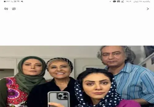 دورهمی گرم مونا فرجاد، هدایتی و رابعه اسکویی در اتاق گریم