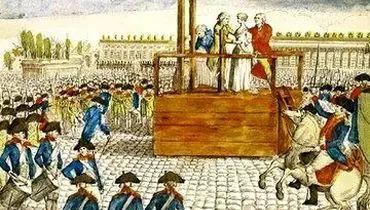 تصویری از کفش آخرین ملکه فرانسه درزمان اعدامش