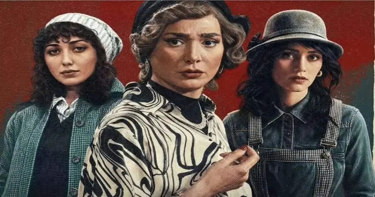ترکیب جسورانه مشکی و قرمز؛ استایل متفاوت بازیگر «کلاغ»!