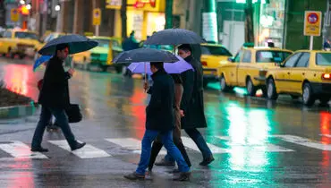 بارندگی ها تا سه‌شنبه ادامه دارد