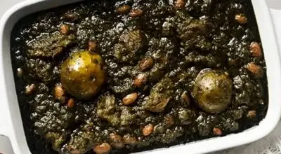دستور پخت قورمه‌سبزی تبریزی خوشمزه