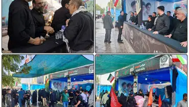 یک ایران در سوگ رهبر شهید/ خدمت‌رسانی بانک تجارت در آیین وداع با رهبر شهید امت در شهر قم