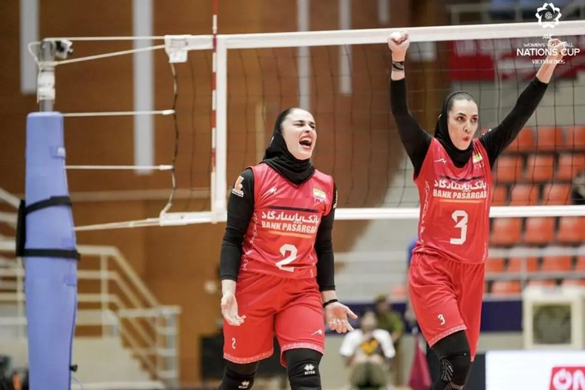 پیروزی تیم والیبال زنان ایران برابر نیوزلند