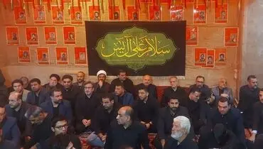 حضور رئیس جمهور در جمع عزاداران هیئت آل‌یاسین مشهد
