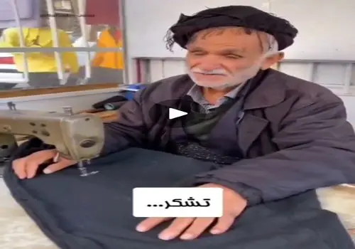 قدام بی‌نظیر لوکوموتیوران در لحظه مواجهه با یک پیرمرد روی ریل!
