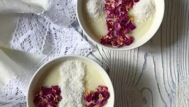 طرز تهیه فرنی نارگیلی؛ دسر سبک و مجلسی شب یلدا

