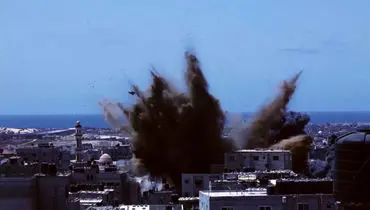 حمله جنگنده های اسرائیل بە رفح+ فیلم

