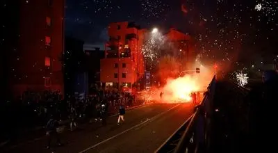 پلیس و معترضان ایتالیایی درگیر شدند
