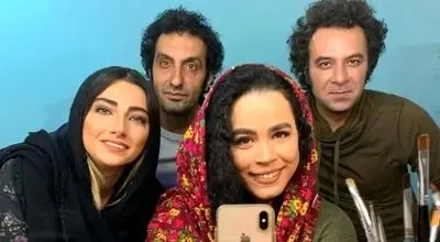 ملیکا شریفی نیا ۵ ساله در اوینار!