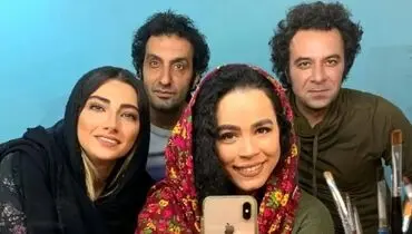 ملیکا شریفی نیا ۵ ساله در اوینار!