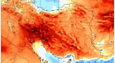 رکوردشکنی دما در ایران/ ثبت ۵۱.۵ درجه در بوشهر