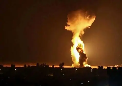 کشف لاشه موشک اسرائیل در بغداد!+ فیلم