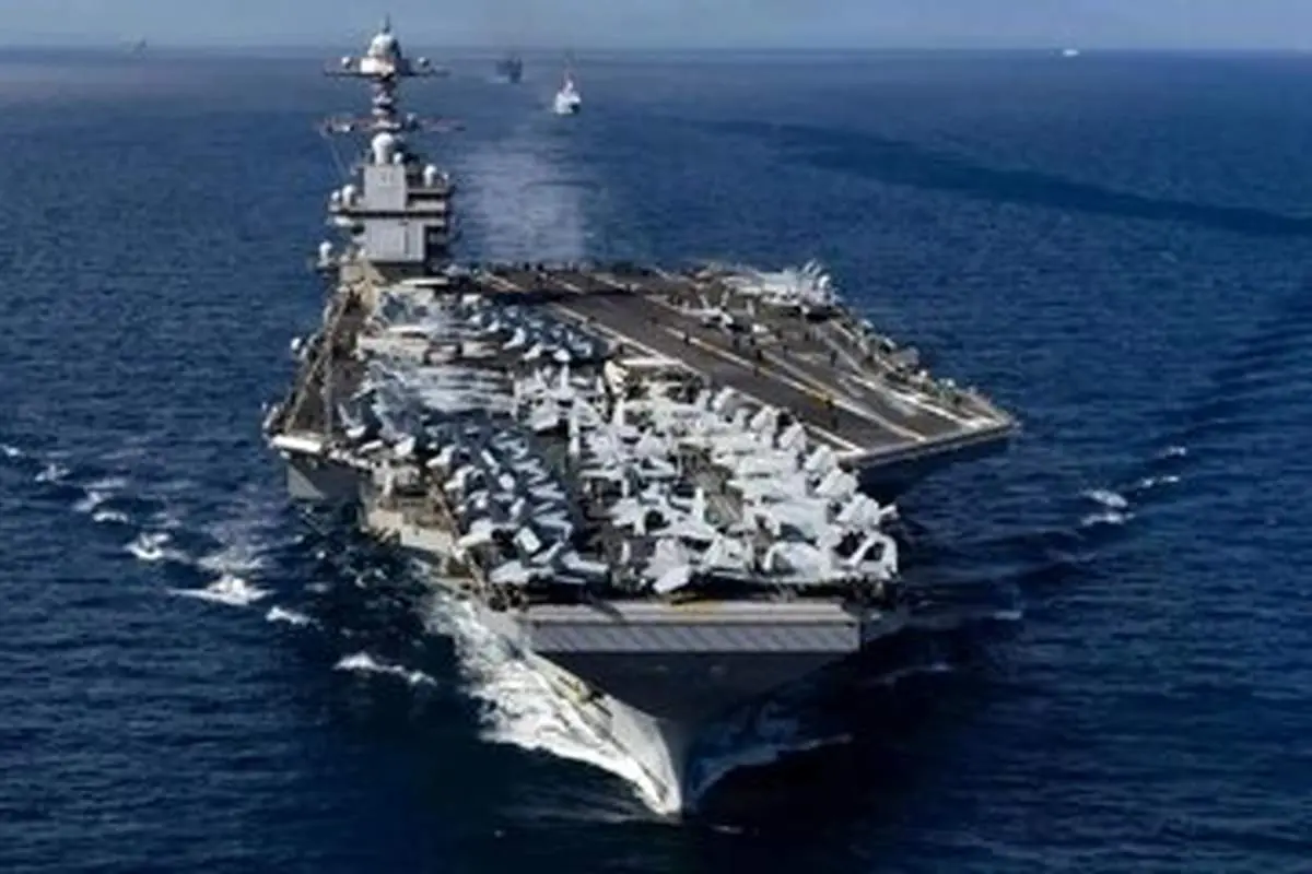 روایت نیویورک تایمز از شدت و میزان آتش سوزی ناو جرالد فورد 