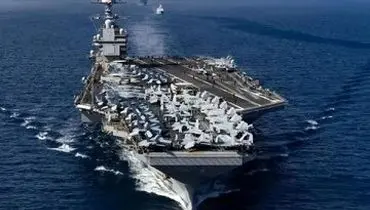 روایت نیویورک تایمز از شدت و میزان آتش سوزی ناو جرالد فورد 