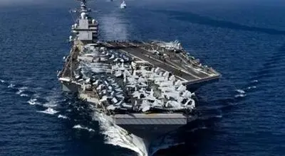 روایت نیویورک تایمز از شدت و میزان آتش سوزی ناو جرالد فورد 