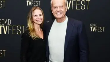 پدر در ۷۰ سالگی: کِلسی گرامر هشتمین فرزندش را در آغوش گرفت!