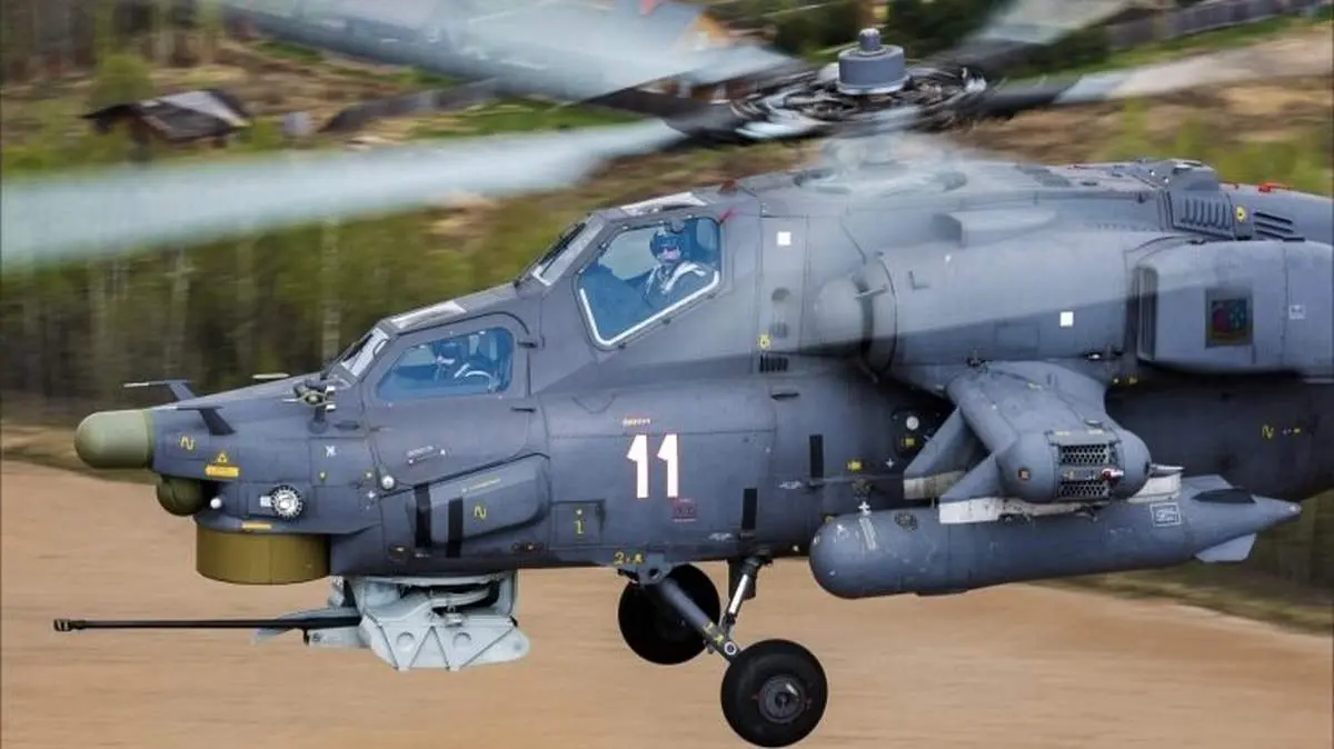 شکارچی زره روسی در ایران؛ Mi‑28NE وارد شد