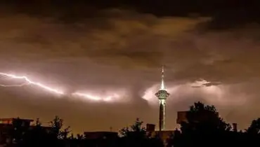 پیش بینی وقوع تندر و آذرخش در تهران