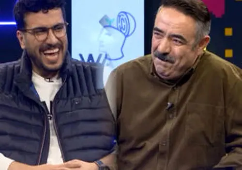 مهران مدیری آخرین مهمان برنامه‌ امیرحسین قیاسی/ عکس