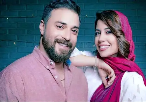 عکس عاشقانه بابک جهانبخش و زن اولش در اوج عشق و عاشقی