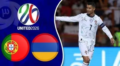 خلاصه بازی پرتغال 5 - ارمنستان 0 + فیلم