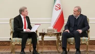 دیدار معاون نخست وزیر روسیه با پزشکیان

