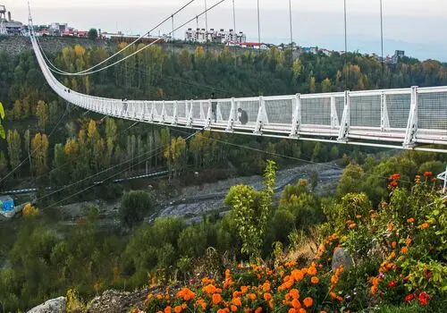 احداث طولانی‌ترین پل معلق جهان کلید خورد!