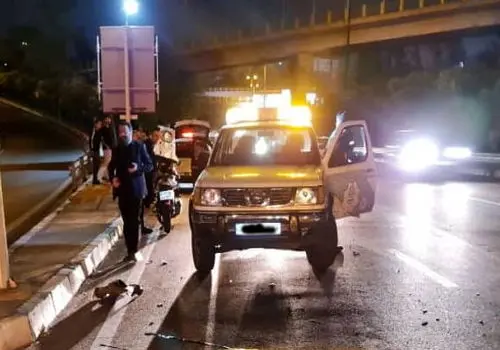 تصادف سنگین در بزرگراه باکری با ۸ مصدوم