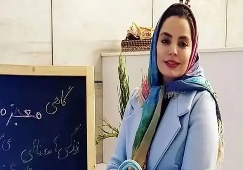 مرضیه سریال آوای باران از هنر جدیدش رونمایی کرد