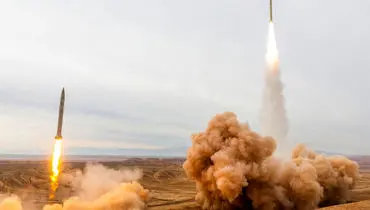 قدرت نمایی موشک های ایرانی در رزمایش پیامبر اعظم ۱۸ (ص)+ فیلم