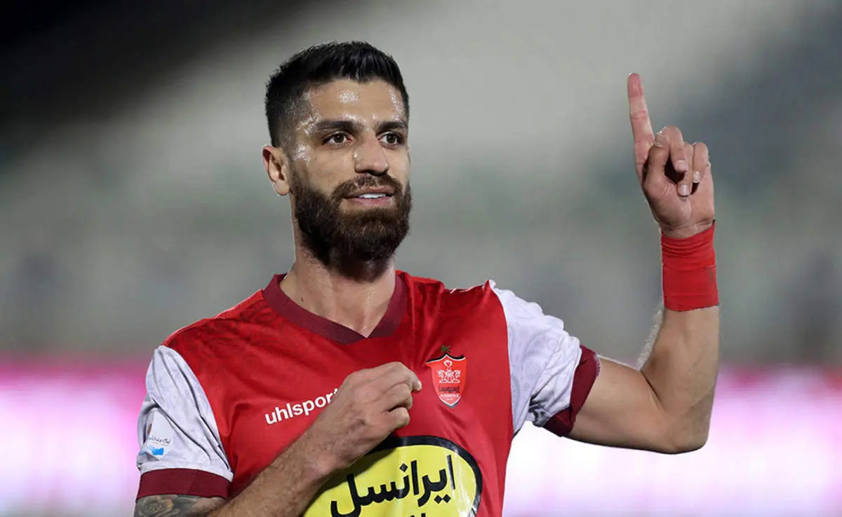 بازیکن مغموم پرسپولیس به تمرینات بازگشت