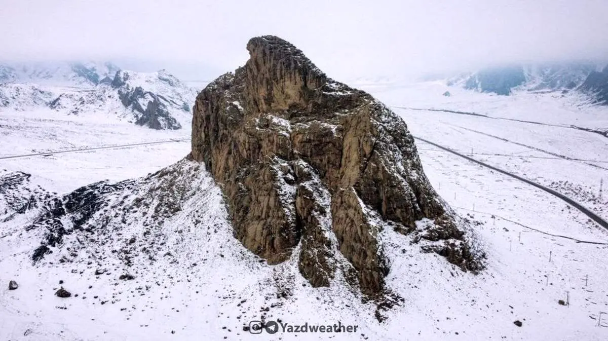 یخبندان شدید در انتظار کویر ایران !