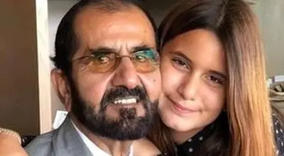 دختر حاکم دبی ناگهان پدیدار شد