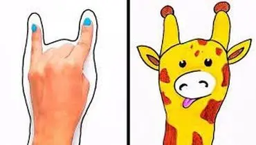 با این ایده های ساده و جالب نقاشی های زیبا رسم کنید+فیلم