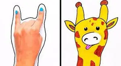 با این ایده های ساده و جالب نقاشی های زیبا رسم کنید+فیلم