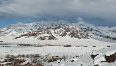 ببینید چطور بارش برف این تصاویر رویایی را خلق کرد!
