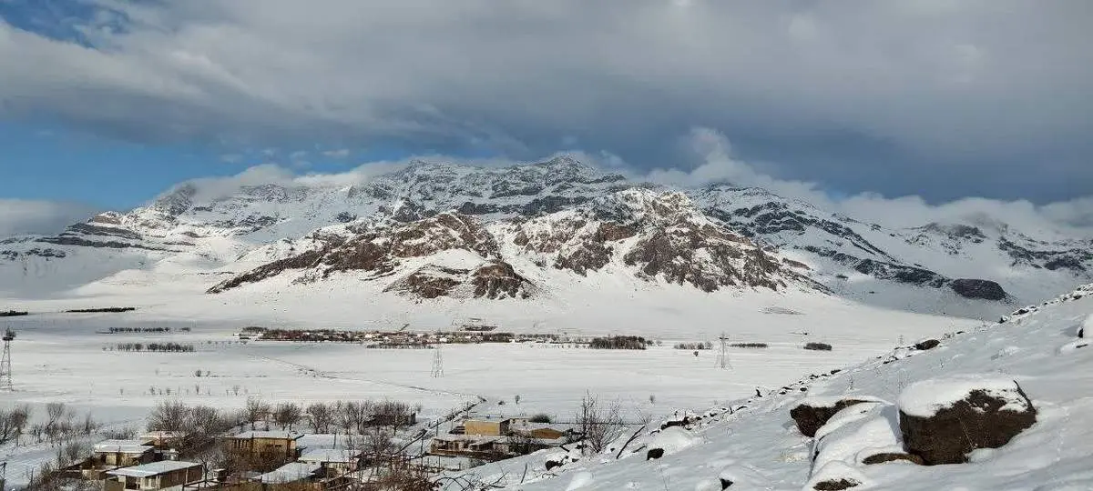 ببینید چطور بارش برف این تصاویر رویایی را خلق کرد!
