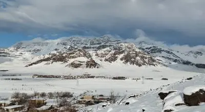 ببینید چطور بارش برف این تصاویر رویایی را خلق کرد!
