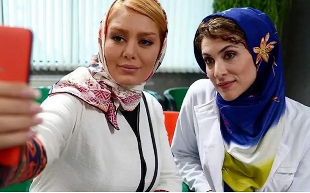 «سحر قریشی» با لباس عروس در پشت‌صحنه «ثبت با سند برابر است»