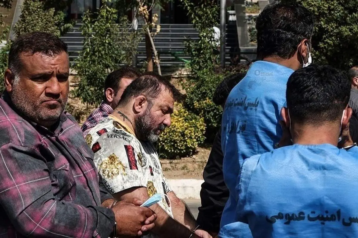 هانی کرده با شلیک مأموران پلیس دستگیر شد