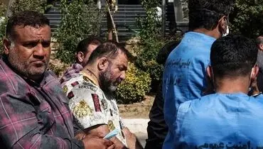 هانی کرده با شلیک مأموران پلیس دستگیر شد