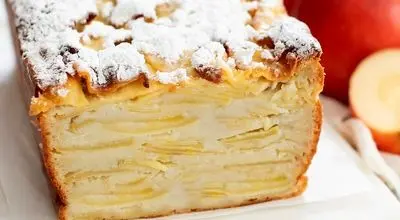 طرزتهیه کیک سیب نامرئی؛ دسر فرانسوی با پنج ماده ساده