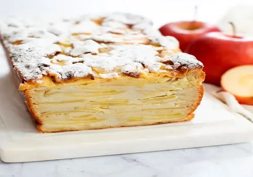 طرزتهیه کیک سیب نامرئی؛ دسر فرانسوی با پنج ماده ساده