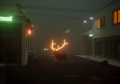 رنگ کردن شاخ ها؛ پروژه ای برای ایمنی جاده ها در فنلاند/ویدیو 